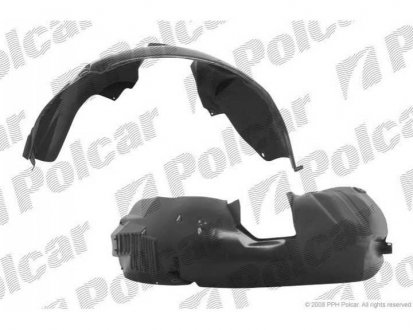 Фото автозапчастини підкрилок правий FIAT STILO 01- (51786559, 46784585) Polcar 3030FP1