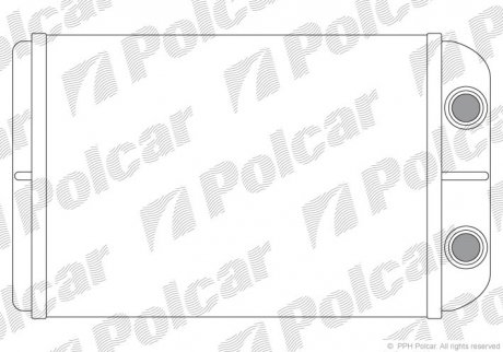 Радиатор обогрева STILO (46723450) Polcar 3030N8-1 (фото 1)