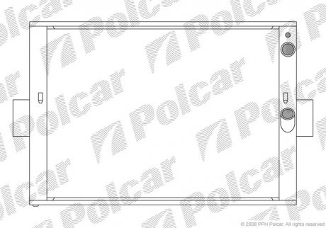 Радіатор охолодження Polcar 3050083