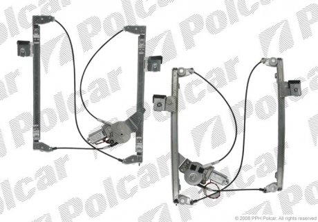 Склопідйомник електричний FORD FOCUS, 98- (1138216) Polcar 3201PSE2