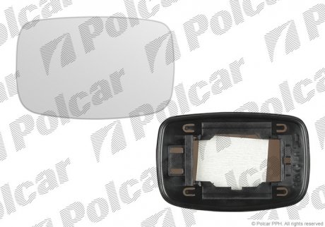 Вставка наружного зеркала левая FIESTA 94-96/ESC 95- (1007639) Polcar 3209545M