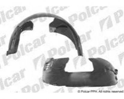 Фото автозапчасти подкрылок правый FORD FIESTA, 02- (1381786) Polcar 3212FP1X