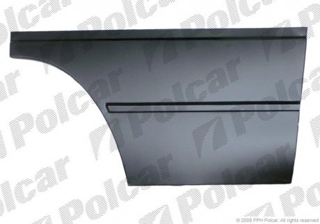 Фото автозапчастини ремкомплект обшивки дверей правий FORD TRANSIT 86-00 Polcar 32444024