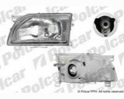 Фото автозапчасти фара основная FORD TRANSIT, 96- Polcar 3246100E