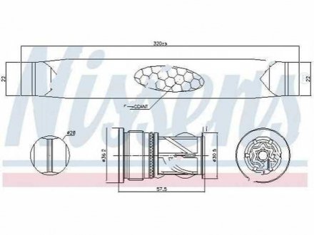 Фото автозапчастини осушувач Polcar 32C1KD-3