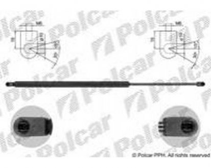 Фото автозапчасти амортизатор крышки багажника и капота MONDEO, 03.15- Polcar 32D2AB