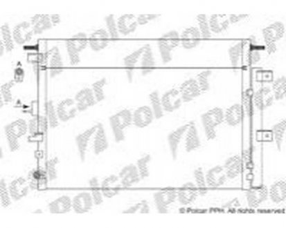 Фото автозапчасти радіатор кондиціонера Polcar 32K1K8C2