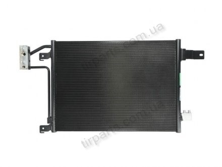 Фото автозапчастини радіатор кондиціонера JEEP WRANGLER III, 04.07- (55056726AA) Polcar 3401K8C1