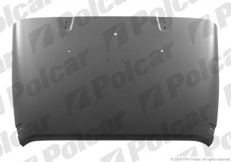 Капот WRANGLER, 07.06-(68002350AB) Polcar 340503 (фото 1)