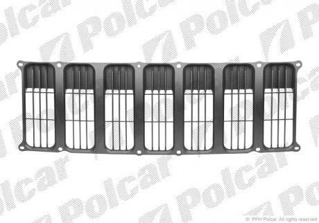 Решетка PATRIOT (PK), 01.07-(5116363AA) Polcar 342505 (фото 1)