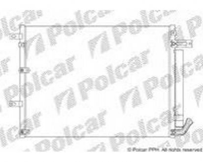 Фото автозапчасти радіатори кондиціонера Polcar 34T1K8C1