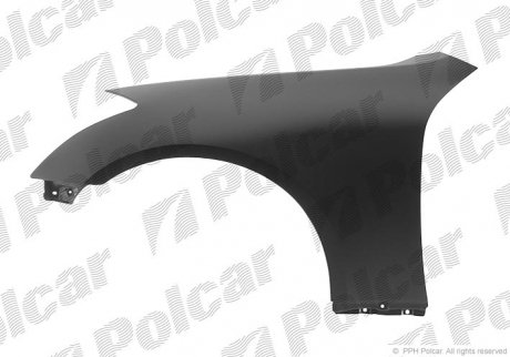 Крило переднє Polcar 351901