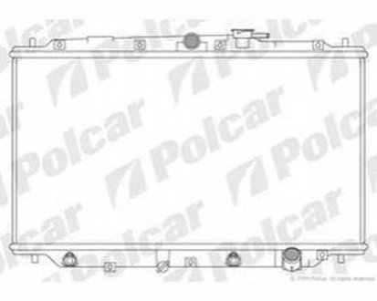 Фото автозапчасти радіатор охолодження Polcar 382008-4