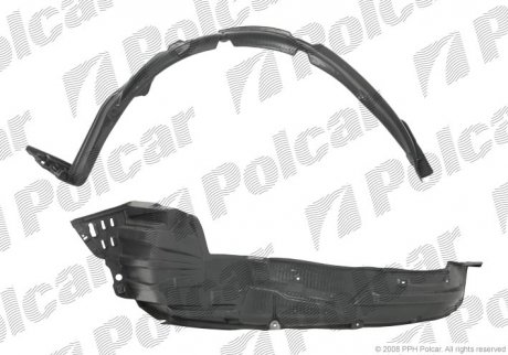 Фото автозапчасти подкрылок правый CIVIC (HB), 10.05- (74101 SMG E02) Polcar 3829FP1