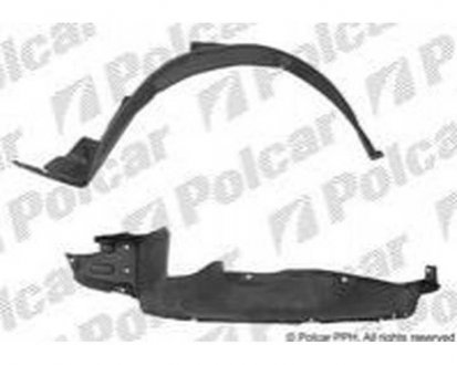 Фото автозапчасти подкрылок левый HYUNDAI ACCENT, 00- (86811-25200) Polcar 4007FL3T