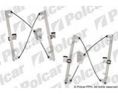 Фото автозапчастини склопідйомник електричний без електромотора I30, 03.07-03.12 (824712R000) Polcar 4015PSG5