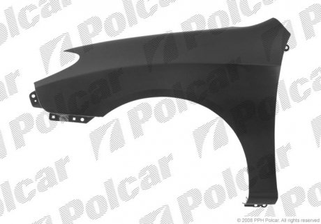 Крило переднє праве ELANTRA 10.06-08.10 (66321-2H032) Polcar 401602 (фото 1)