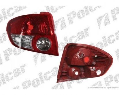 Фото автозапчасти фонарь задний HYUNDAI GETZ, 03- (92420-1C010, 92402-1C000, 92402-1C010) Polcar 404288-E