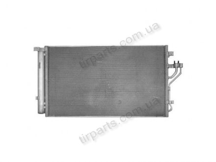Радіатор кондиціонера H. ix35/SPORTAGE 10- (97606-2S500) Polcar 4048K81X (фото 1)