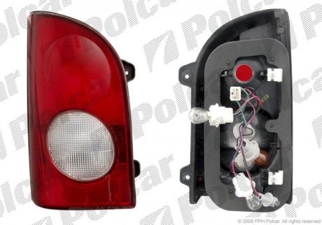 Фото автозапчасти фонарь задний HYUNDAI H-100, 97- (92401-43800, 92401-43810, 9241143810) Polcar 4061870E