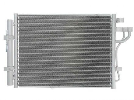 Радиатор кондиционера HYUNDAI i10, 14- (97606-B9101, 97606-B9000, 97606-B9100, 97606-B9001) Polcar 40A2K8C1