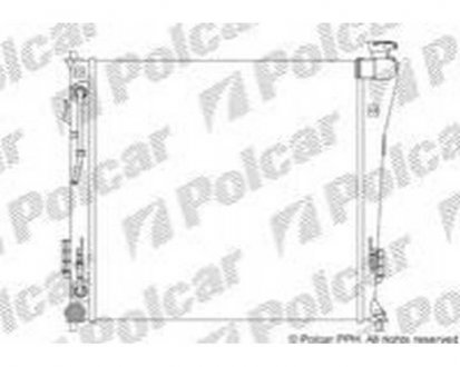 Фото автозапчасти радиатор охлаждения I40, 10- (253103Z100) Polcar 40D108A2