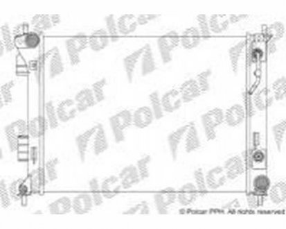 Фото автозапчасти радіатор охолодження Polcar 40L108A2 (фото 1)