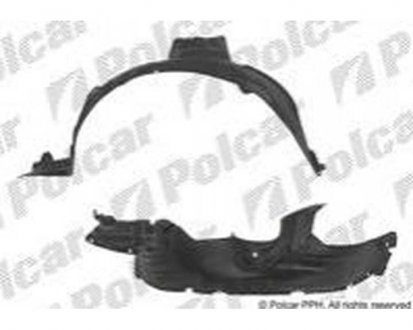 Фото автозапчасти подкрылок правый KIA RIO, 00- (0K30A 56 131) Polcar 4115FP1T