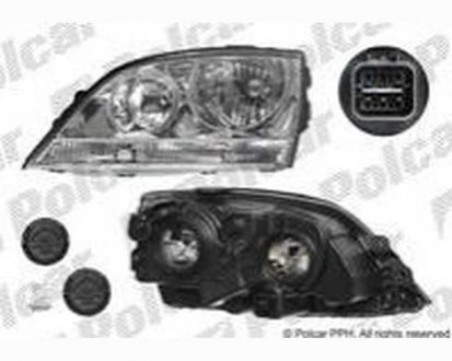 Фото автозапчасти фара основная KIA SORENTO, 03- (92101-3E060) Polcar 4170091E