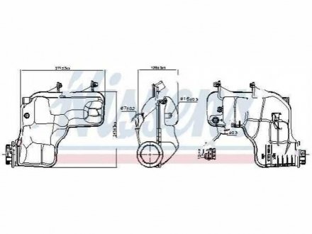 Фото автозапчастини компенсаційний бачок R. ROVER SPORT, 13- (LR034654) Polcar 43X1ZB1 (фото 1)