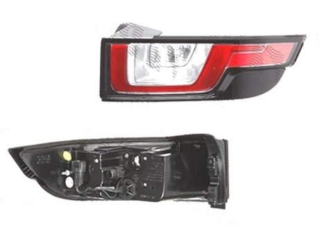 Фото автозапчасти фонарь задний EVOQUE, 03.11- (LR072648) Polcar 43Y1881H