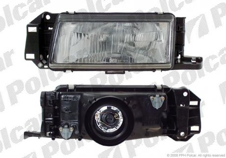 Фото автозапчастини фара основна MAZDA 323, 89-94 (8DBV51030, BS06510K0A, 8DEV51030, 8DBS-51-030, BS2051OKOA, BS8751-010A) Polcar 4505100E