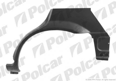 Фото автозапчасти ремкомплект крыла заднего правый MAZDA 323S 98- 4-D Polcar 4509844