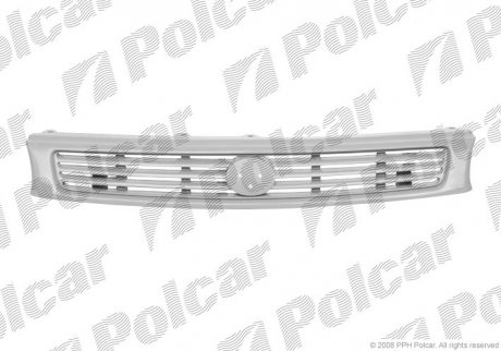 Фото автозапчастини решітка MAZDA 626 92-93 (GA2K-50-710B-00) Polcar 4516054