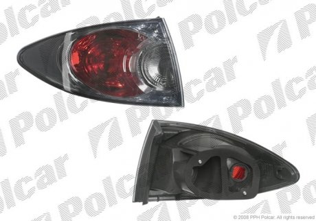 Фото автозапчасти фонарь задний MAZDA 6, 02-07 Polcar 4519877E