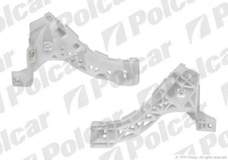 Фото автозапчасти кронштейн бампера левый MAZDA 3, 04-09 (BN8V500U1C) Polcar 45410719