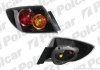 Фото автозапчастини ліхтар задній MAZDA 3, 04-09 (BN8F51160C, BP4L51160D, BP4L51180D) Polcar 454187-E (фото 1)