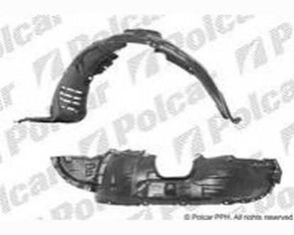 Фото автозапчасти подкрылок левый MAZDA 3, 04-09 (BP4K-56-140H) Polcar 4541FL1T