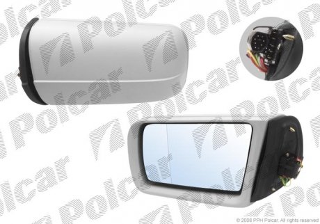 Дзеркало зовнішнє правий Polcar 5002527M (фото 1)