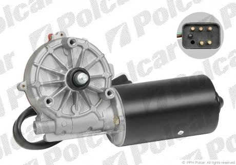 Моторчик стеклоочистителя MERC W202 93-99 (2028205342) Polcar 5002SWP3 (фото 1)