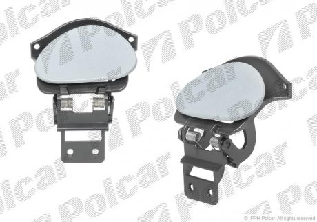 Заглушка отвору омивача фари лівий C Sportcoupe, 00-08 (203-880-05-05) Polcar 50030733