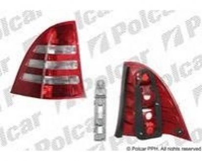 Фото автозапчасти фонарь задний MERC.W203(C-KL), 00- (A2038202464, 2038202464) Polcar 5003884X