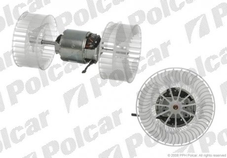 Вентилятор кабины MERCEDES SL (R129) (1298209042, A1298200642, A1298209042, 1298200642) Polcar 5008NU-1