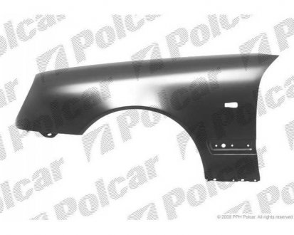 Фото автозапчастини крило переднє праве MERCEDES W210 95- (2108800218, 210 880 04 18) Polcar 501502J