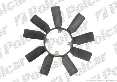 Крильчатка вентилятора MERCEDES W210/W202 (6042000123) Polcar 501523F1