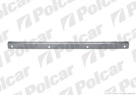 Накладка бампера середня MERC.W210(E-KL), 95- (2108854321) Polcar 50159615