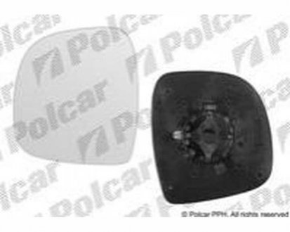 Вставка зовнішнього дзеркала ліва VITO/V-KLASSE, 04-10 (8100519) Polcar 5040545E (фото 1)