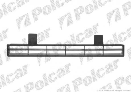 Решетка в бампере MERCEDES 207-410 (A6015280004, 6015280004) Polcar 506127 (фото 1)