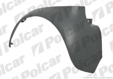 Угол бампера правый FORTWO COUPE/CITY (0004751, 4751, 4751V007CP6A) Polcar 509598