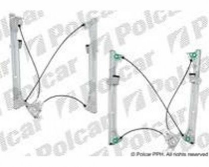 Фото автозапчасти стеклоподъемник электрический без электромотора VITO/V-KLASSE, 04-10 (6397200446) Polcar 50N1PSG1